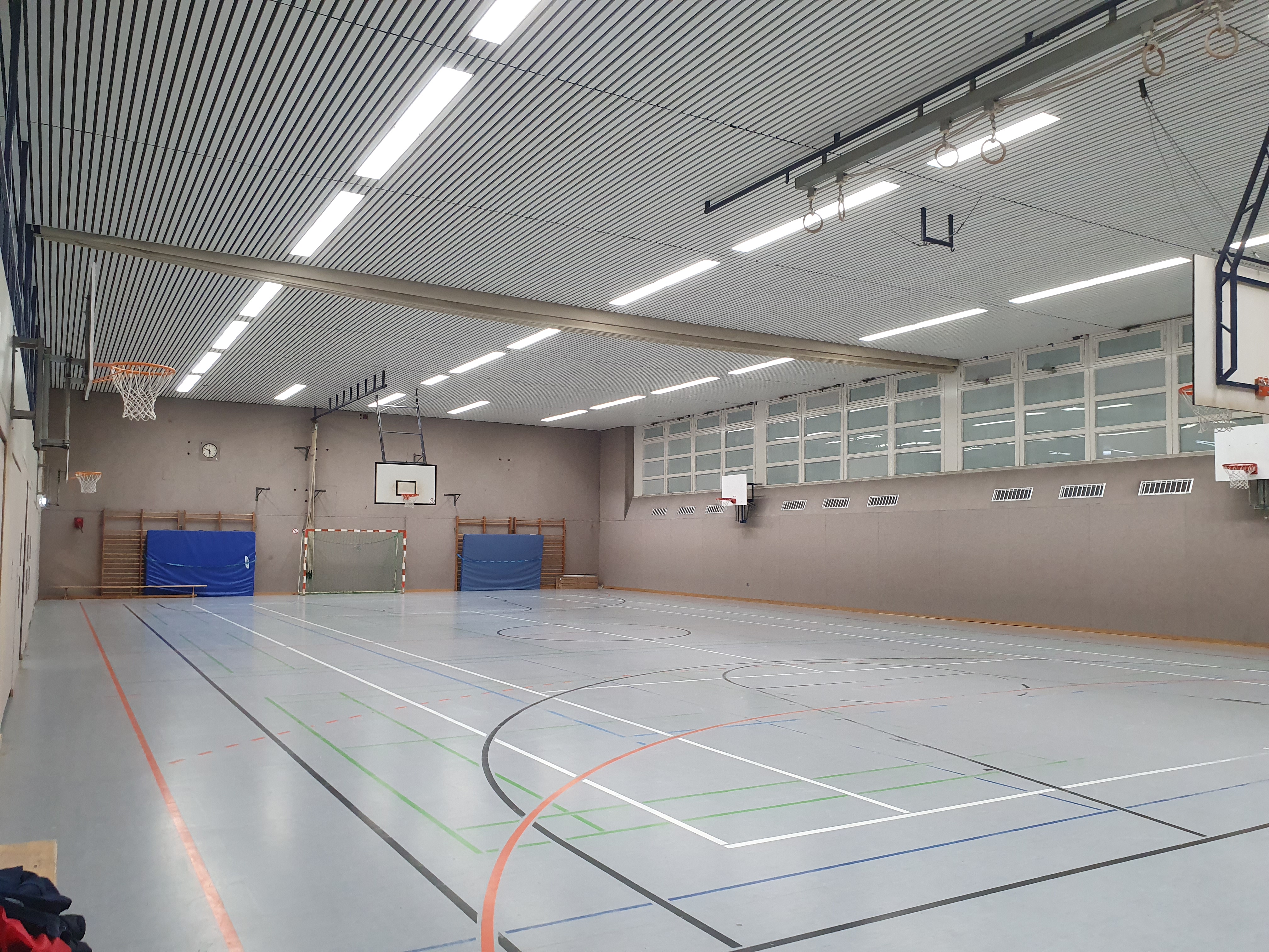 Turnhalle Bröndby Oberschule